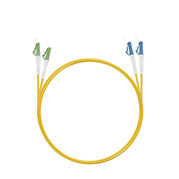 Cabeus FOP(d)-9-LC/APC-LC/UPC-15m Шнур оптический duplex LC/APC-LC/UPC 9/125 sm 15м LSZH