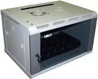 Шкаф настенный Pro, 18U 600x600, стеклянная дверь, 2 ЧАСТИ, TWT-CBW2-18U-6x6