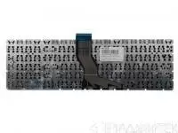 Клавиатура для ноутбука HP Pavilion 15-AB, 15-AB000ur, 15-AB147ur, 15-AB500ur, 15-AU, черная без рамки, горизонтальный Enter