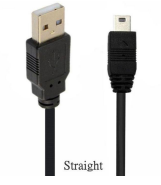 Кабель USB Type A на Mini USB прямой 0,5 м