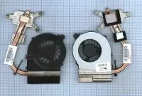 Система охлаждения для ноутбука HP CQ42, G42, CQ72, G72 AMD (встроеное видео), 3-pin
