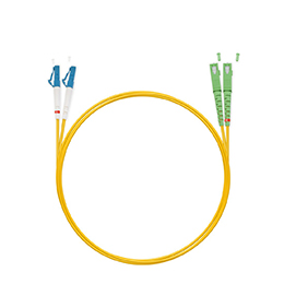 Cabeus FOP(s)-9-SC/APC-LC/UPC-20m Шнур оптический simplex SC/APC-LC/UPC 9/125 sm 20м LSZH