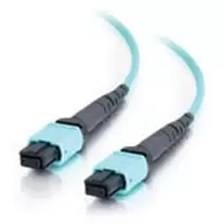 Сборка кабельная TopLan MPO-MPO, 12 волокон OM4, тип B (Key Up-Key Up), низкие потери, LSZH, 5 м