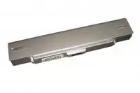 Аккумулятор (батарея) для ноутбука Sony Vaio VGN-CR (VGP-BPS9) 11.1В, 5200мАч OEM серебристая