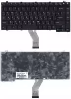 Клавиатура для ноутбука Toshiba Satellite A10, A15, A20, A25, A30, A40, A50, A55, A70, A75, A80, A100, черная