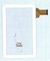 Тачскрин (сенсорное стекло) XC-PG1010-005FPC для планшета Apache A120 Dual Core, Assistant AP-110, Goclever Terra101, Jeka-100 v2, 10.1", белый