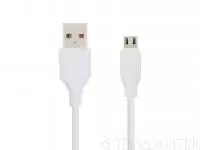 Кабель USB Vixion (K2) MicroUSB, 1 метр, белый