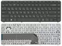 Клавиатура для ноутбука HP Pavilion DV4-5000, черная без рамки