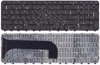 Клавиатура для ноутбука HP Pavilion M6-1000, Envy M6-1100, M6-1200, черная с рамкой