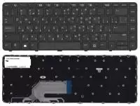 Клавиатура для ноутбука HP ProBook 640 G4, 645 G4, черная