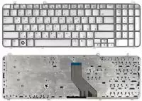Клавиатура для ноутбука HP Pavilion DV6-1000, DV6-2000, серебристая