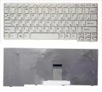 Клавиатура для ноутбука Lenovo IdeaPad S10-3, S10-3s, S100, S110, белая