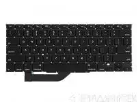 Клавиатура для ноутбука Apple MacBook Pro Retina 15 A1398, Mid 2012 - Mid 2014, прямой Enter US