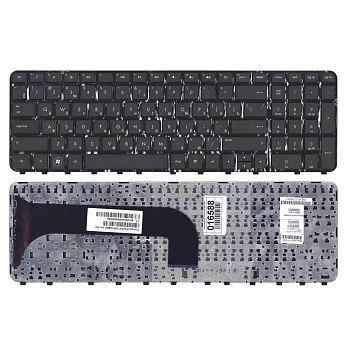 Клавиатура для ноутбука HP Pavilion M6-1000, M6-1100, M6-1200, черная, с рамкой