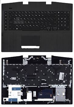 Клавиатура для ноутбука HP Omen 17-CB топкейс RGB (7.4x5.0)