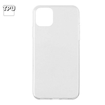 Силиконовый чехол "LP" для Apple iPhone 11 ( 6, 5) TPU, прозрачный (европакет)