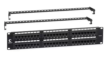 Патч-панель 19" Cabeus PL-48-Cat.6-Dual IDC