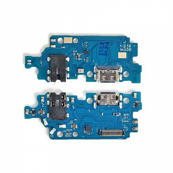 Нижняя плата Samsung M236B, M336B (M23 5G, M33) 5G разъем зарядки, гарнитуры, микрофон