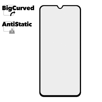 Защитное стекло для телефона Samsung Galaxy M21 Super max Anti-static big curved glass