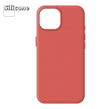 Силиконовый чехол для iPhone 15 "Silicone Case" (Guava)