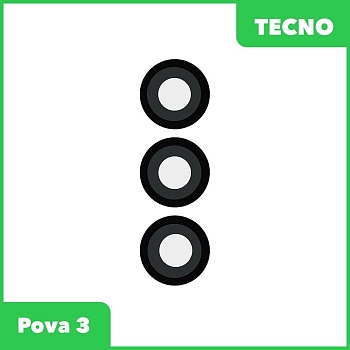 Стекло камеры для Tecno Pova 3