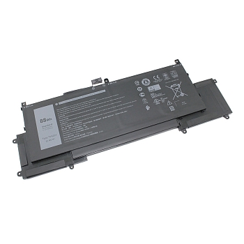 Аккумулятор для Dell Latitude 9510, (TVKGH), 88Wh, 7334mAh, 11.4V, (оригинал)