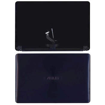 Крышка для Asus Zenbook UX550GD UHD с тачскрином синяя