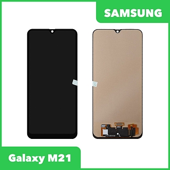 LCD дисплей для Samsung Galaxy M21 SM-M215 в сборе (черный)