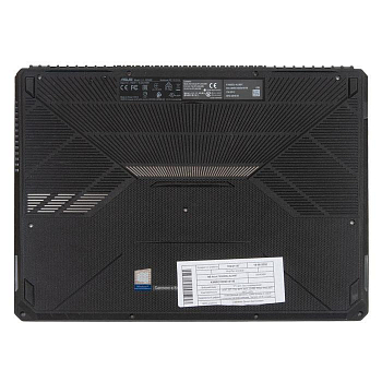 Нижняя часть для Asus FX505DD, FX505DU, FX505DT, FX505G, FX505GE, FX505DY черная, с разбора