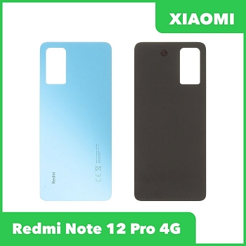 Задняя крышка для Xiaomi Redmi Note 12 Pro 4G (2209116AG) (синий)