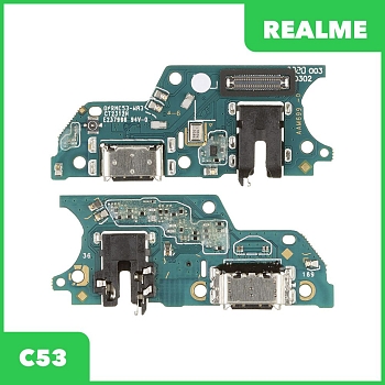 Разъем зарядки для телефона Realme C53 (RMX3760), микрофон
