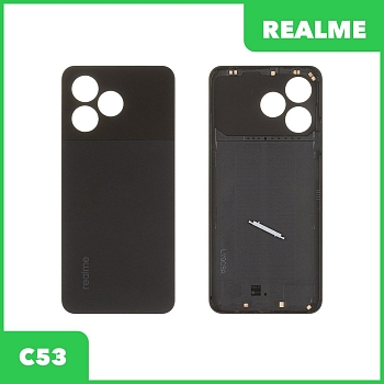 Задняя крышка для Realme C53 (RMX3760) (черный)