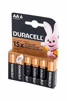 Батарейка DURACELL BASIC LR6 BL6