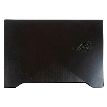 Крышка матрицы для Asus ROG Zephyrus GA502IU металлическая, черная, с разбора