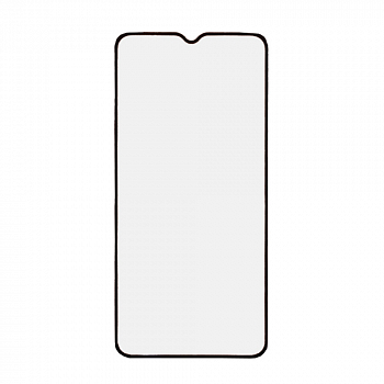 Защитное стекло "LP" для телефона Realme 5 Thin Frame Full Glue с рамкой 0,33 мм 2,5D 9H (черное)