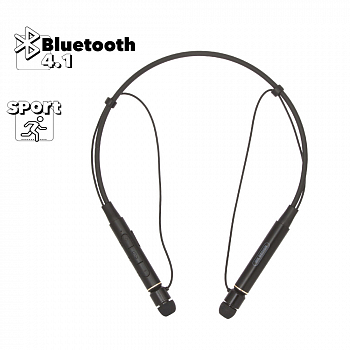 Bluetooth гарнитура вставная WK BD550 стерео, черная