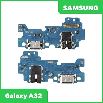 Разъем зарядки для телефона Samsung Galaxy A32 (A325F), микрофон