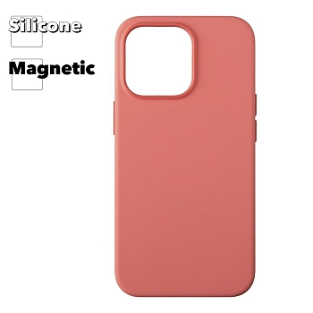 Силиконовый чехол для iPhone 13 Pro "Silicone Case" with MagSafe (Pink Pomelo)