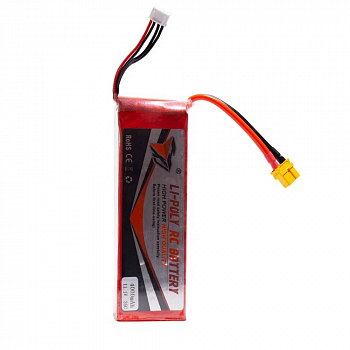 Аккумулятор Li-Pol 11.1V 8043130 4000mah разъем XT60-Plug