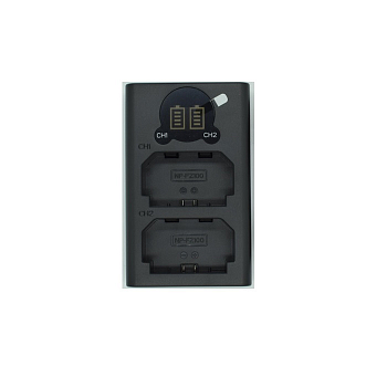 Зарядное устройство для камеры Sony (NP-FZ100) a9, a9 II, a7 IV, a7R III, a7R IV, a6600 (Dual)