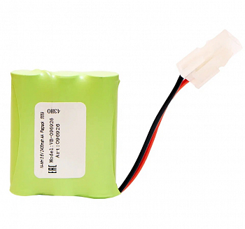 Аккумулятор Ni-MH 3.6V 2400mAh AA Flatpack разъем 5559