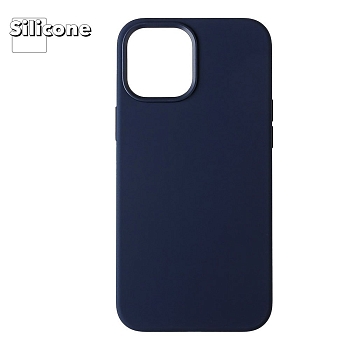 Силиконовый чехол для iPhone 12 Pro Max"Silicone Case" with MagSafe (Deep Navy)