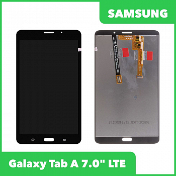 LCD Дисплей для Samsung Galaxy Tab A 7.0" LTE (T285) в сборе с тачскрином (черный)