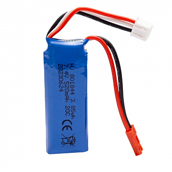 Аккумулятор Li-Pol 7.4v 801844 520mah JST