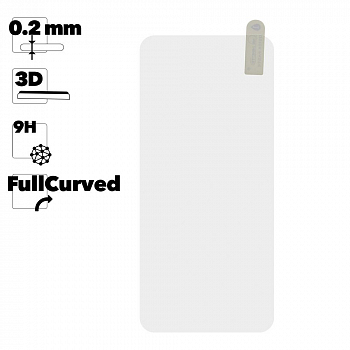 Защитное стекло "One Minute" для Realme 12 Pro + 3D UV Glue Nano Liquid Full Curved Glass