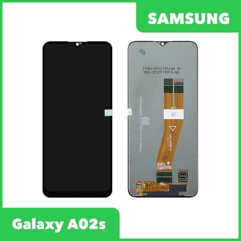 LCD дисплей для Samsung Galaxy A02s SM-A025 в сборе с тачкрином (черный)