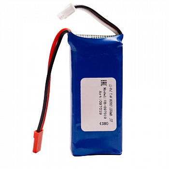 Аккумулятор Li-Pol 7.4V 803063 1200mAh JST