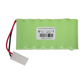 Аккумулятор Ni-Cd 8.4V 1800 mAh AA Flatpck разъем KET-2P