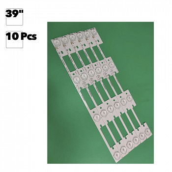 Светодиодная подсветка для телевизоров 39" 35018339, 35018340, 35019864 (комплект 10 шт.)