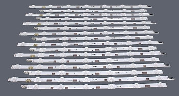 Светодиодная подсветка TV 50" Samsung UE50JS, UE50JU (комплект 16шт)